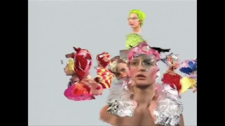 J-WALK — motion-captured fashion walk cycles by Jay Alexander, animated at CREATEC, 2000.