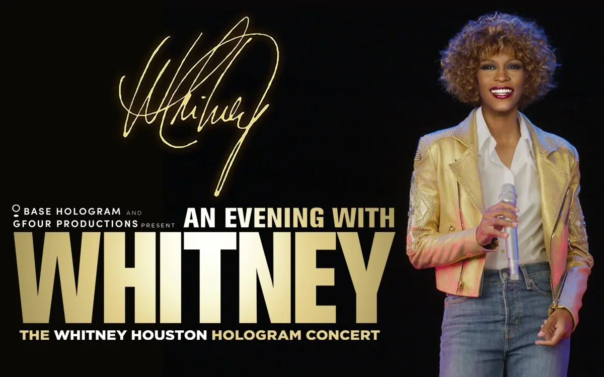 An Evening with Whitney — The Whitney Houston Hologram Concert, Harrah's Las Vegas, 2021.